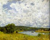 阿尔弗莱德 西斯莱 : The Seine at Suresnes